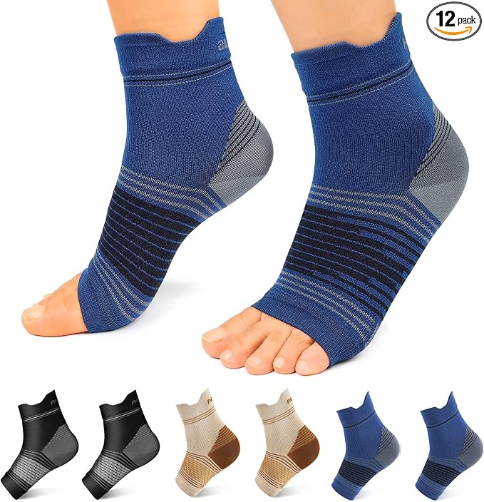 Plantar Fasciitis Sock for Men and Women, Compression Foot Sleeves by PAPLUS