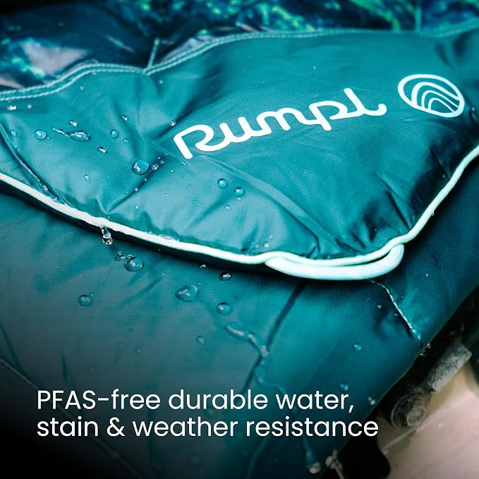 Rumpl Green Northern Lights Puffy Throw Blanket - Image 4