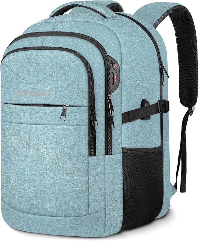 Lapsouno Business Laptop Backpack, Travel Laptop Backpack, Anti Theft Sturdy by Lapsouno