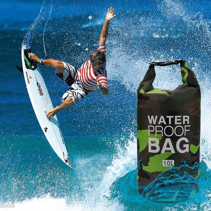 Waterproof Dry Bag 2L/5L/10L/15L/20L/30L, Roll Top Sack Keeps Gear Dry - Image 3