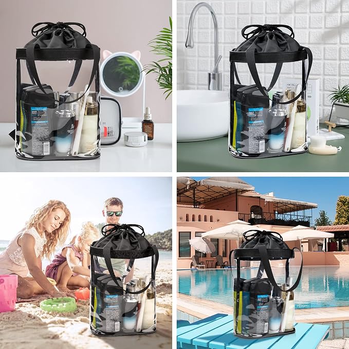Clear Makeup Bags, TSA Approved Toiletry Bag - Image 6