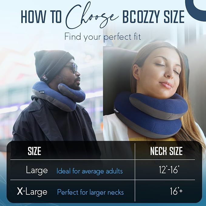 BCOZZY Organic Cotton Double Support Neck Pillow - Image 8