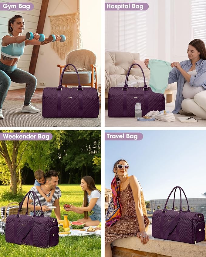 Weekender Travel Duffle Bag for Women - Image 8