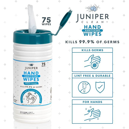 1 Pack Hand Sanitizing Wipes, Alcohol Free 75 Count Canister Disposable Hand - Image 2