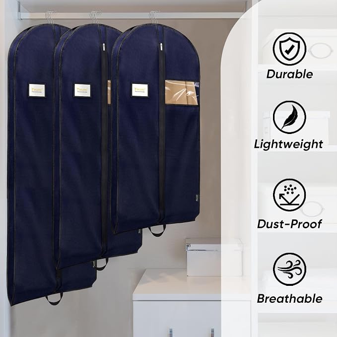 BALEINE 5PK Heavy Duty Garment Bag - Image 4