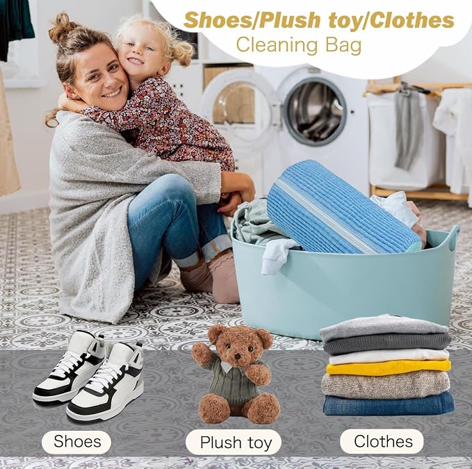 Shoe Washing Machine Bag, Laundry Shoe Bag - Image 8
