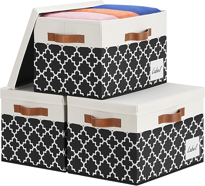 GhvyenntteS Extra Large Storage Bins by GhvyenntteS