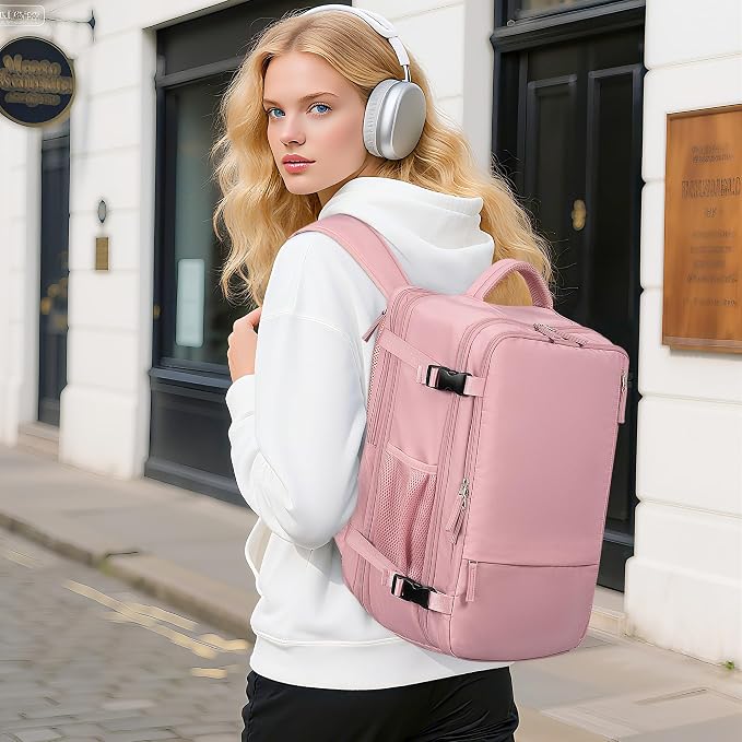 Beraliy Large Travel Backpack for Women, Personal Item Bag Airline Approved - Image 2