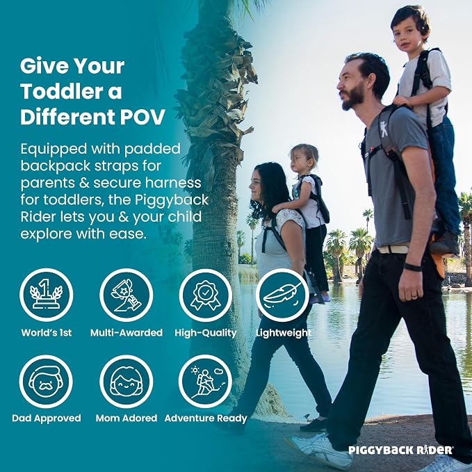 Piggyback SCOUT Toddler Carrier Backpack Deluxe - Image 5
