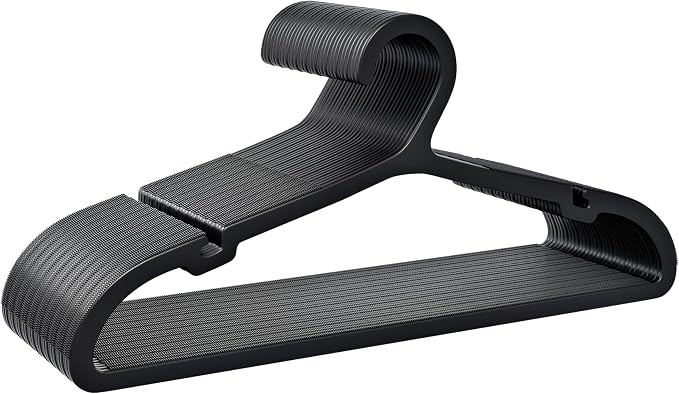 30 Pack Clothes Hangers, Non Slip Plastic Coat Hangers, Space Saving Hangers by Liveinacomfortablehome