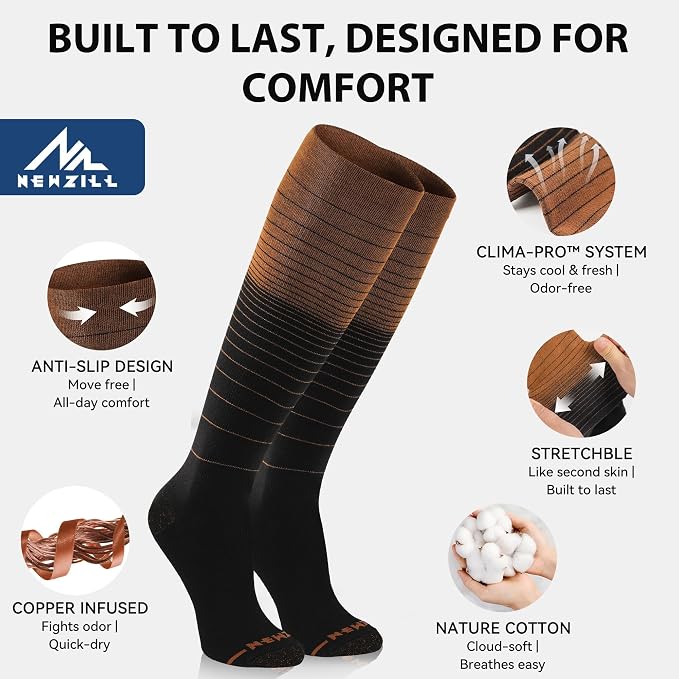 NEWZILL Copper Compression Socks - Image 5