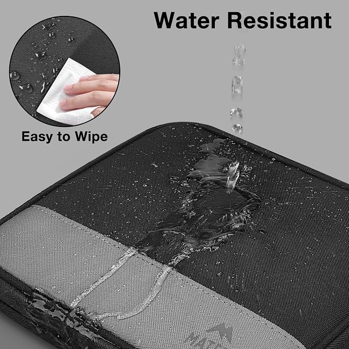 MATEIN Cord Organizer Travel Case 2 Pack, Water Resistant Tech Organizer Pouch - Image 4