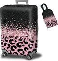Luggage Cover + Tag, Washable Elastic Cloth, Anti-Scratch by BWEGRHE