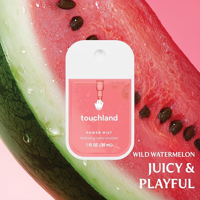 Touchland Power Mist Hydrating Hand Sanitizer Spray, JUICY Trio Set, 1 FL. OZ. - Image 3