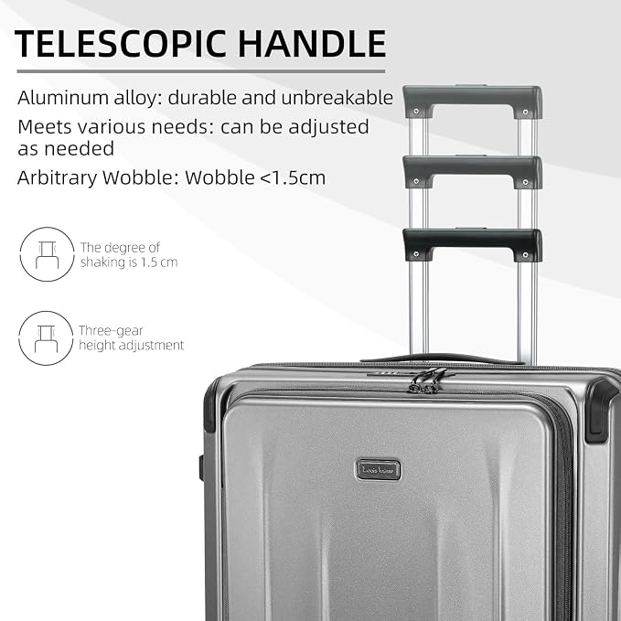 Premium Carry On Luggage, 20Inch&29 Inch Top Opening Airline Approved ABS+PC - Image 5