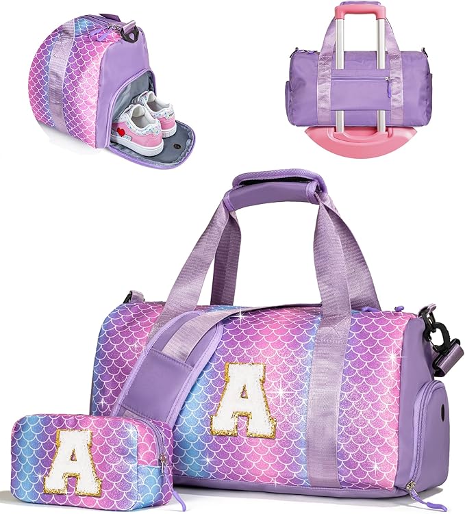 Birthday Gift for Daughter 3-12 Years Old-Girl Gym Bag by Vogewood