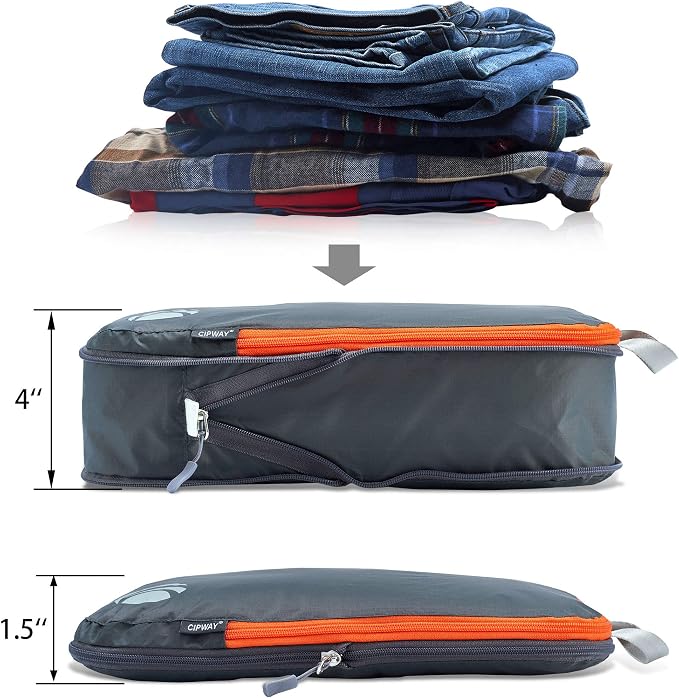 Cipway - 5 Set Compression Packing Cubes - Image 4