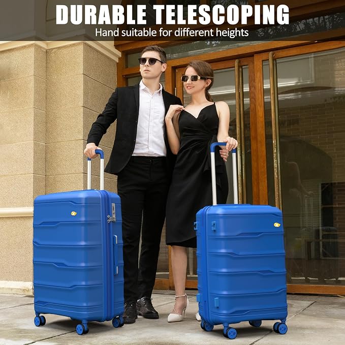Carry On Luggage 22x14x9 Airline Approved, Hard Shell Suitcase - Image 3