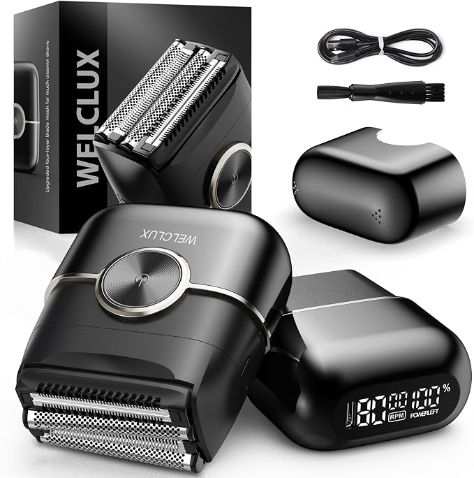 Electric Foil Shavers for Men: Upgraded Mini Electric Razor by Unknown