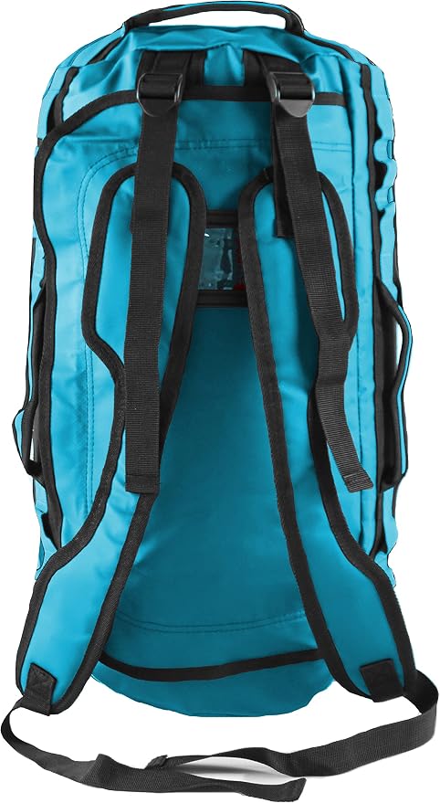 Element Equipment Trailhead Duffel Bag Shoulder Straps Waterproof Teal Large - Image 4