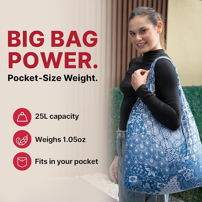 Nanobag Ultra-Lightweight Heavy Duty Foldable Tote - Image 4
