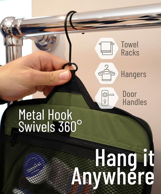 DD D&D Wanderlust D&D Hanging Travel Toiletry Bag - Image 4