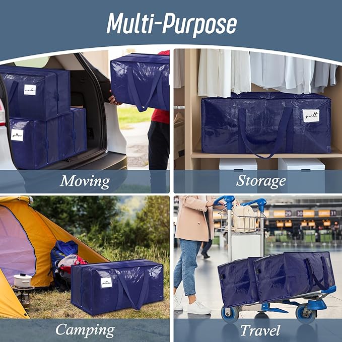 6 Pack Extra Heavy Duty Large Moving Bags - Image 7