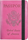 Passport Holder Cover Wallet Travel Essentials RFID Blocking Leather Card Case by PASCACOO