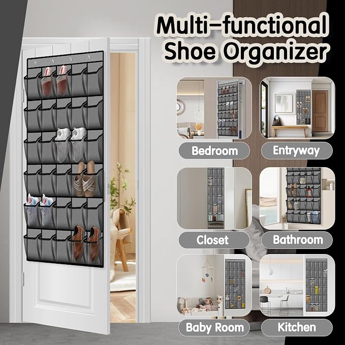 Over the Door Shoe Organizer - Image 5