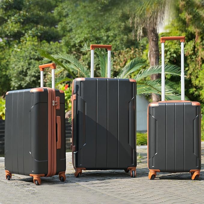 Merax 28 Inch Checked-Large Luggage - Image 2