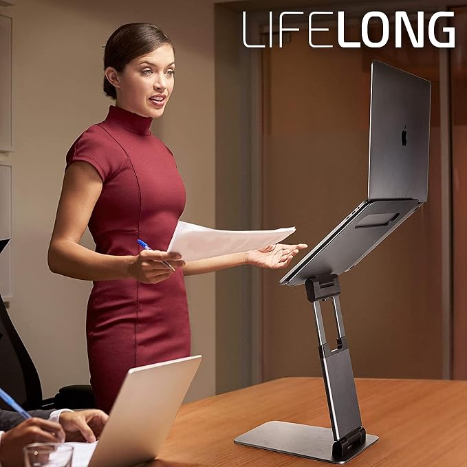 Lifelong Ergonomic Adjustable Laptop Stand - Image 2