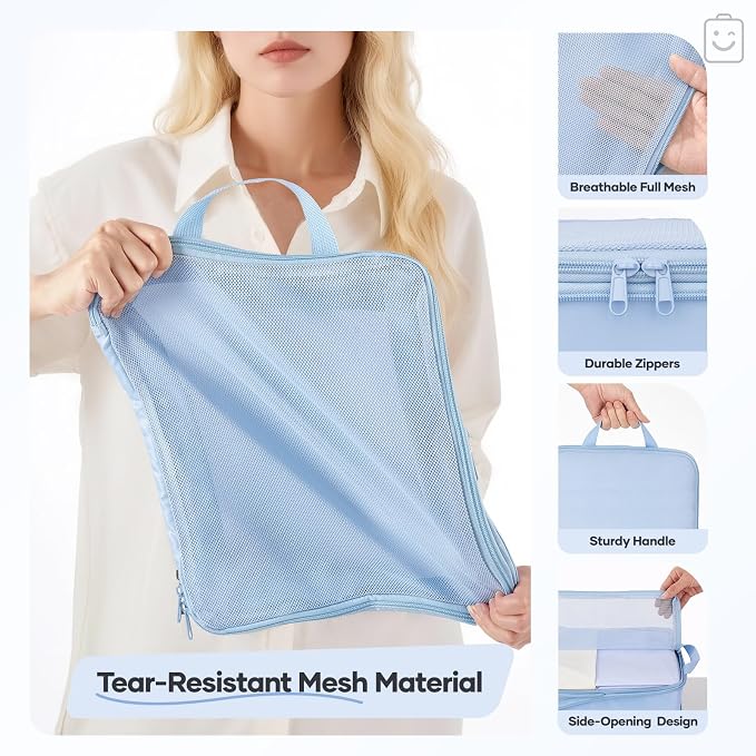 Veken 9/11 Set Compression Packing Cubes - Image 5