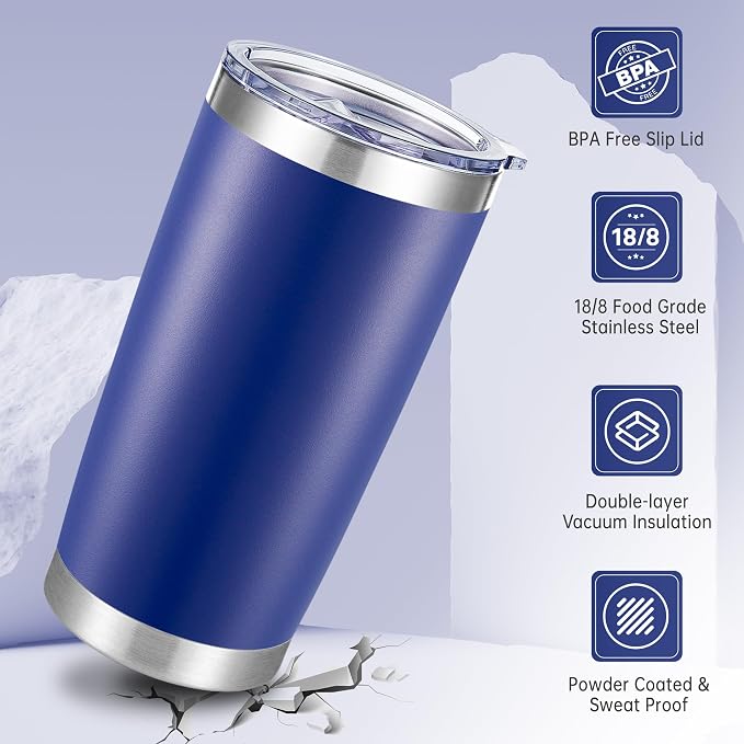 20 oz Tumbler Stainless Steel Tumblers - Image 3