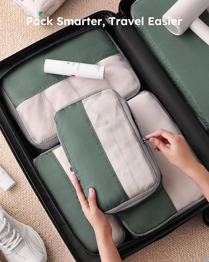 6 Set Compression Packing Cubes - Image 7