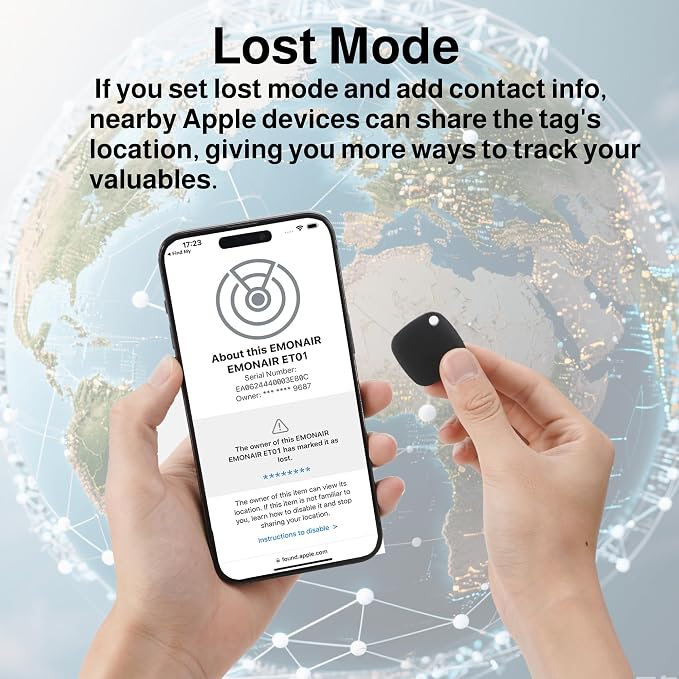 Air Tracker Tags-1 Pack, Keys Finder, Item Locator - Image 5