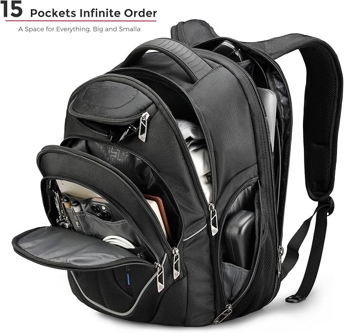 Swissdigital Design TSA Business Laptop Backpack - Image 6