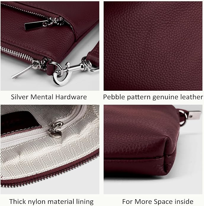 befen Genuine Leather Small Crossbody Purses - Image 5