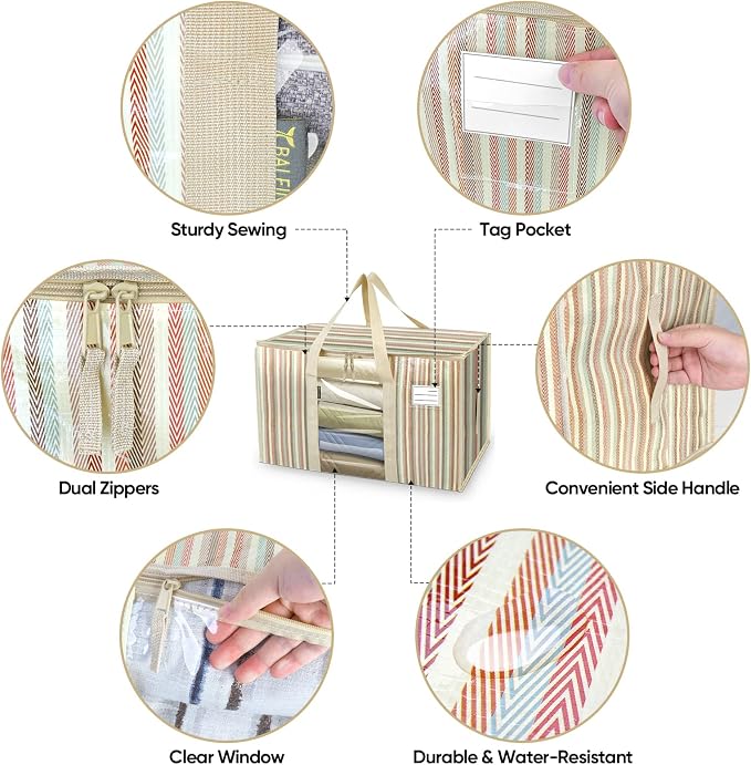 BALEINE 6-Pack Oversized Moving Bags - Image 3