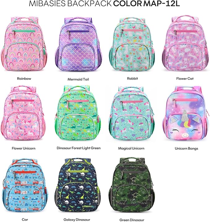 mibasies Boys Backpack 5-8: Lightweight Kids Backpacks Boys - Image 7