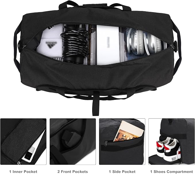 120L Duffle Bag for Travel, Large Foldable Waterproof Travel Duffel Bags - Image 7