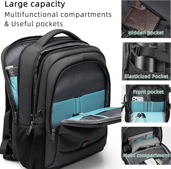DUSLANG 17 Inch Laptop Backpack - Image 2