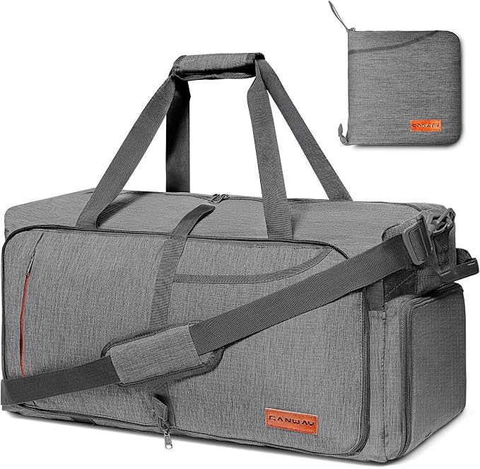 Canway 115L Travel Duffel Bag, Foldable Weekender Bag by CANWAY