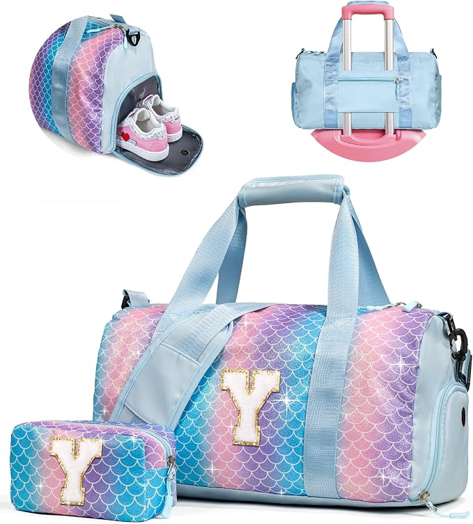 Daughter Birthday Gifts-Girl Gym Bag by Vogewood