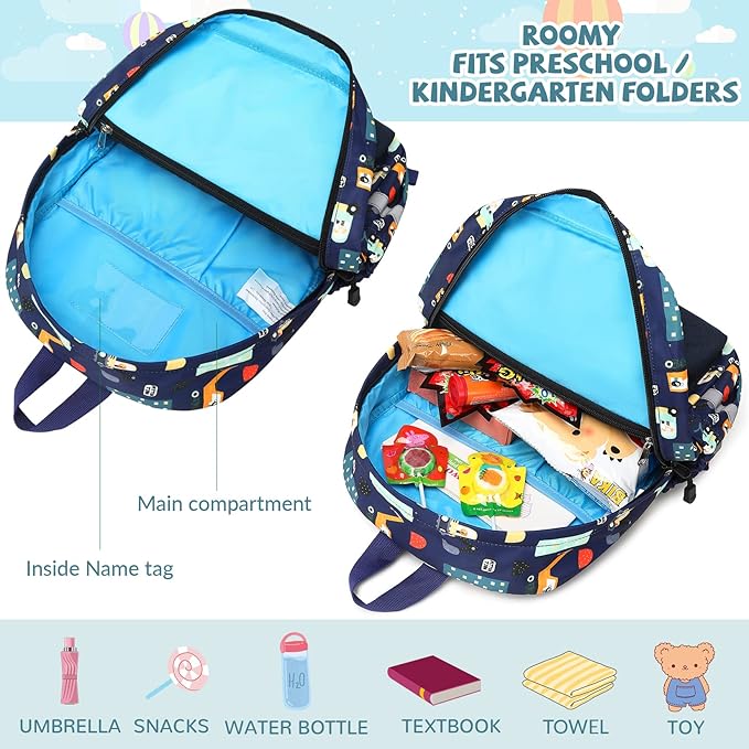 mygreen Toddler Backpack, Kids Backpack - Image 4