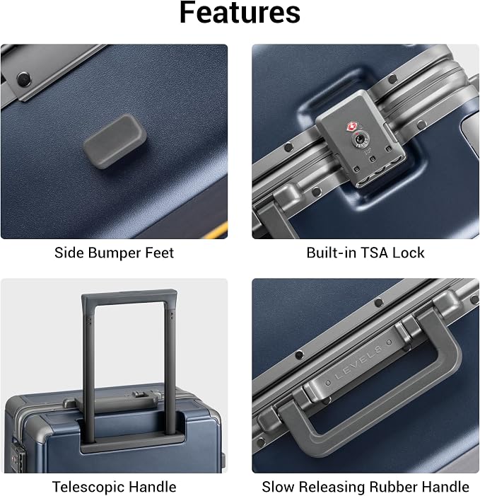 LEVEL8 Zipperless Checked Luggage - Image 7