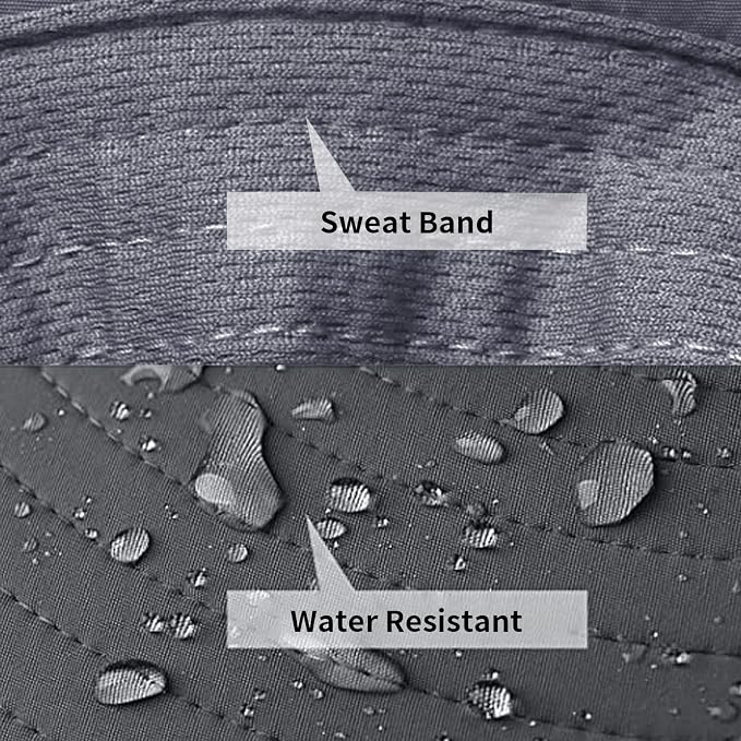 Sun Hats for Men Women Fishing Hat UPF 50+ Breathable Wide Brim Summer UV - Image 5
