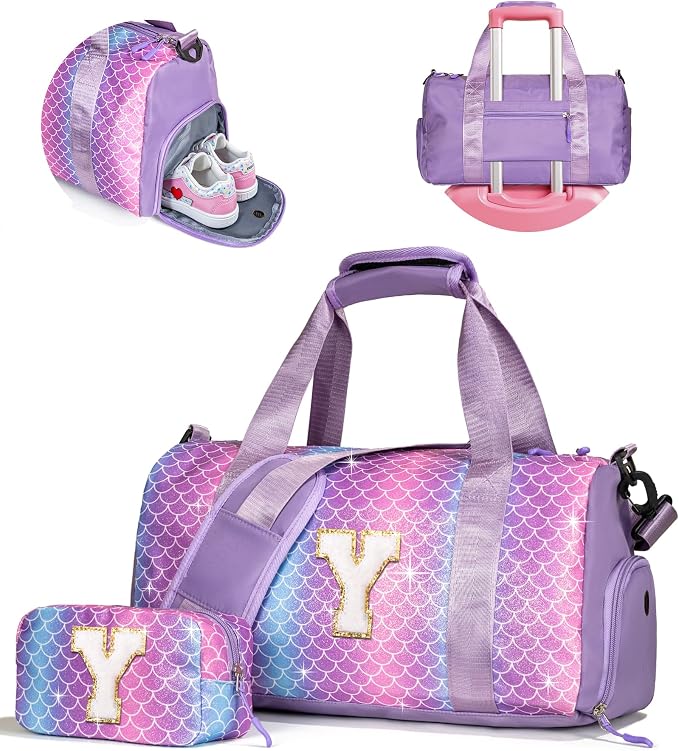 Christmas Gifts for Kids-Girl Gym Bag by Vogewood