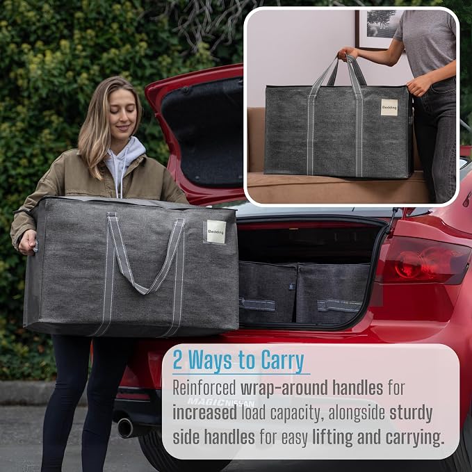 VENO 2 Pack Moving Bags, Heavy Duty, Moving Boxes Alternative, Packing Storage - Image 7