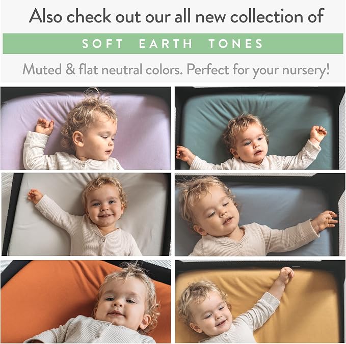 Pack and Play Sheets Fitted – Compatible - Image 6