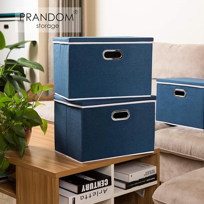PRANDOM Extra Large Collapsible Storage Bins - Image 2